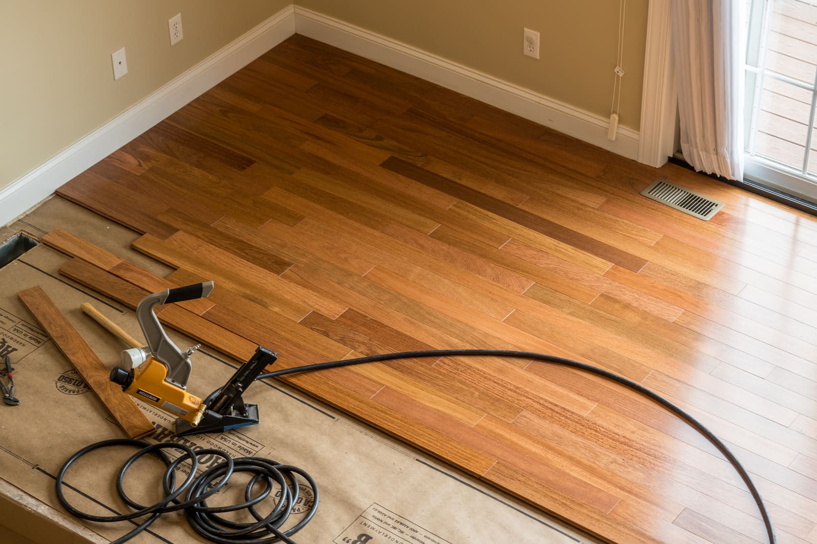 Hardwood Floor Installation